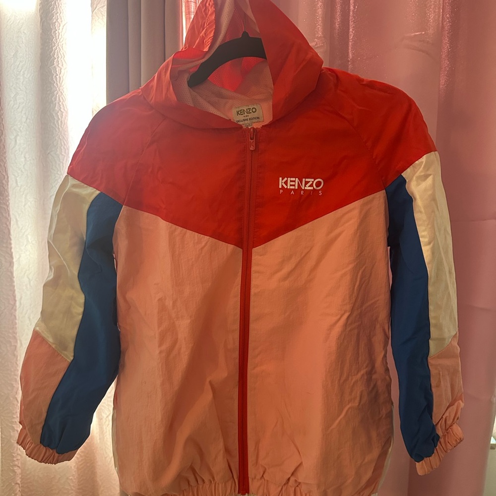 Kenzo Kids Colorful Raincoat